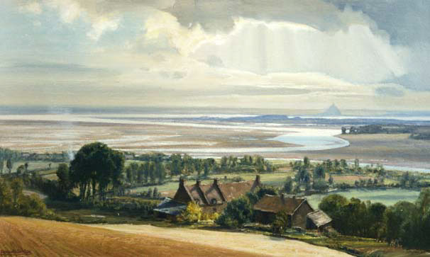 Mont St Michael from Averanche